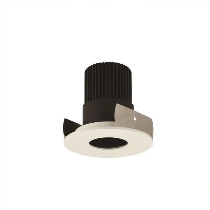 Nora 2" Iolite LED Rnd, 2700K 700lm Blk Pinhole Rfl/MPW Flg - NIOB-2RPH27QBMPW