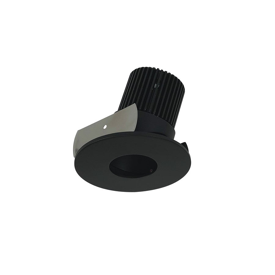Nora 2" Iolite LED Rnd, 2700K 650lm Blk Pinhole Rfl/Blk Flg - NIOB-2RPHA27QBB