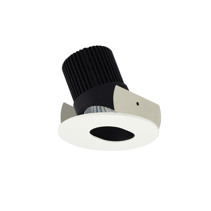 Nora 2" Iolite LED Rnd, 2700K, Blk Slot Aperture Rfl/MPW Flg - NIOB-2RSL27QBMPW