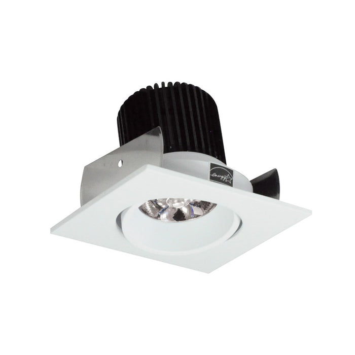 Nora 2" Iolite LED Sq Adj Cone Rfl, 10°, 2700K, Wh Rfl/Wh Flg - NIOB-2SC27QWW