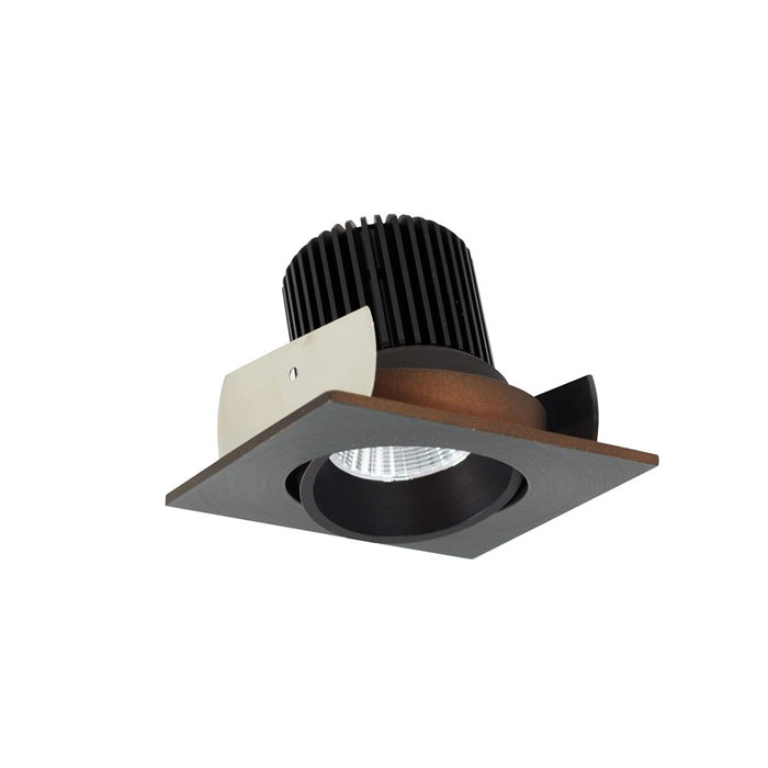 Nora 2" Iolite LED SQ Cone Reflector, 14W/3000K, BZ/Flange - NIOB-2SC30XBZ-10