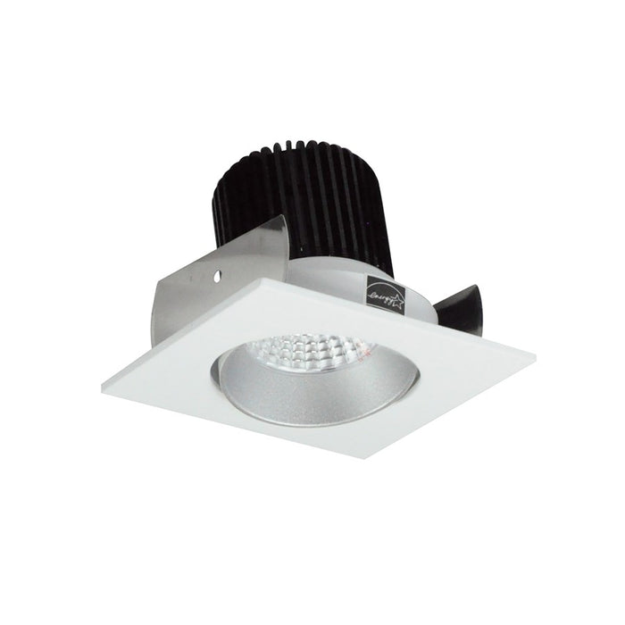 Nora 2" Iolite LED Sq Adj Cone, 3000K, Haze Rfl/MPW Flg - NIOB-2SC30XHZMPW-10