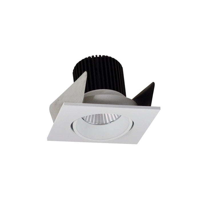 Nora 2" Iolite LED SQ Cone Reflector, 14W/3000K, WH/Flange - NIOB-2SC30XWW-10