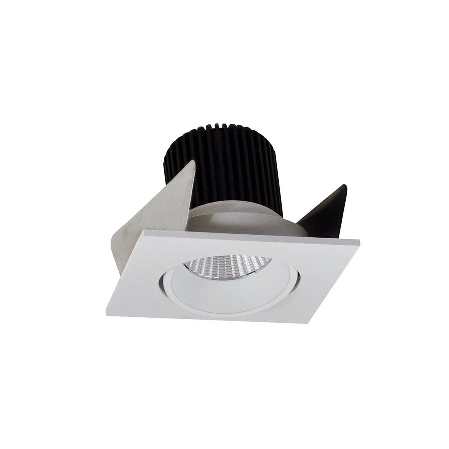 Nora 2" Iolite LED SQ Cone Reflector, 14W/3000K, WH/Flange - NIOB-2SC30XWW-10
