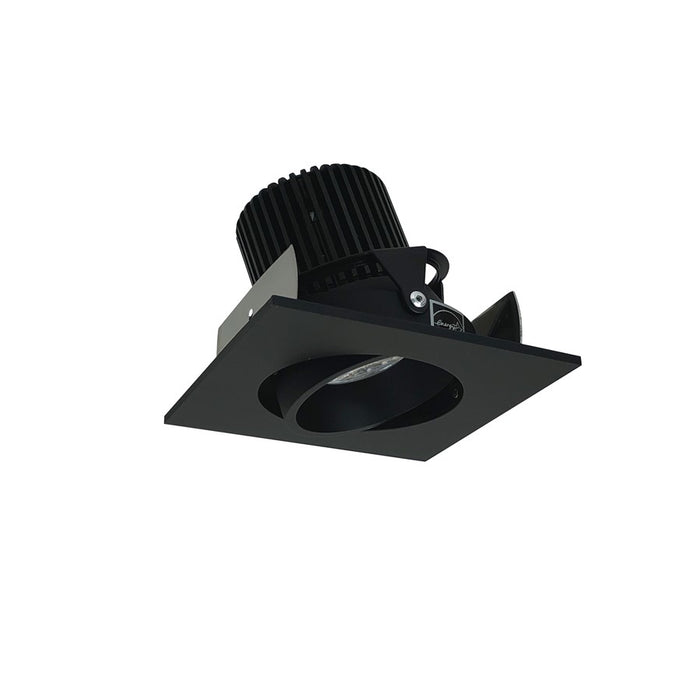 Nora 2" Iolite LED Sq Adj Cone Rfl, 10°, 3500K, Blk Rfl/Blk Flg - NIOB-2SC35QBB