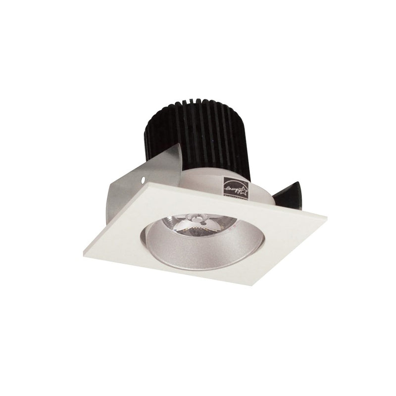 Nora 2" Iolite LED Sq Adj Cone Rfl, 10°, 3500K, Haze Rfl/Wh Flg - NIOB-2SC35QHW