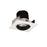 Nora 2" Iolite LED Sq Adj Cone Rfl, 10°, 4000K, Blk Rfl/Wh Flg - NIOB-2SC40QBW