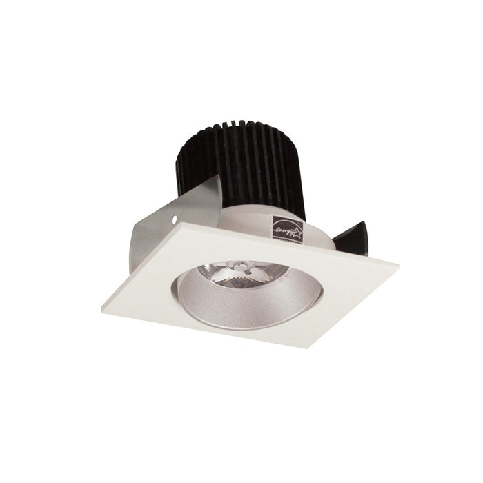 Nora 2" Iolite LED Sq Adj Cone Rfl, 10°, 4000K, Haze Rfl/Wh Flg - NIOB-2SC40QHW