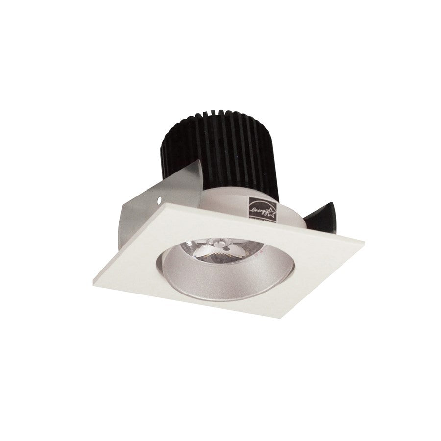 Nora 2" Iolite LED Sq Adj Cone Rfl, 10°, 4000K, Haze Rfl/Wh Flg - NIOB-2SC40QHW