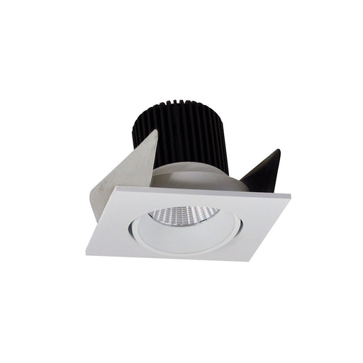 Nora 2" Iolite LED Sq Adj Cone Rfl, 5000K, Wh Rfl/Wh Flg - NIOB-2SC50XWW-10