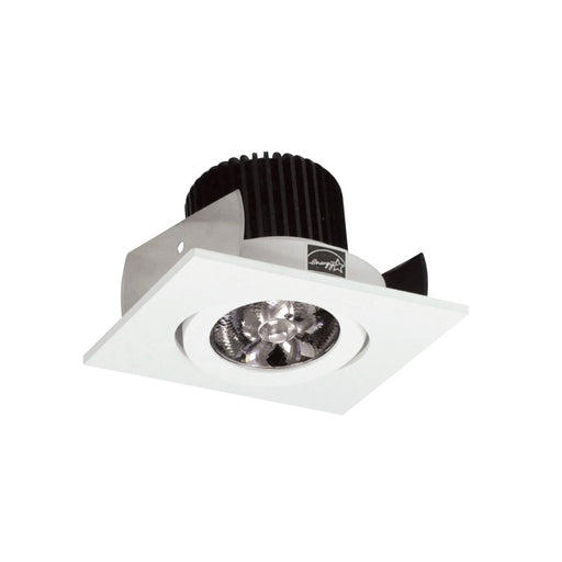 Nora 2" Iolite LED Sq Adj Gimbal, 10° Opt, Wht/Brz, 2700K, Brz - NIOB-2SG27QMPW