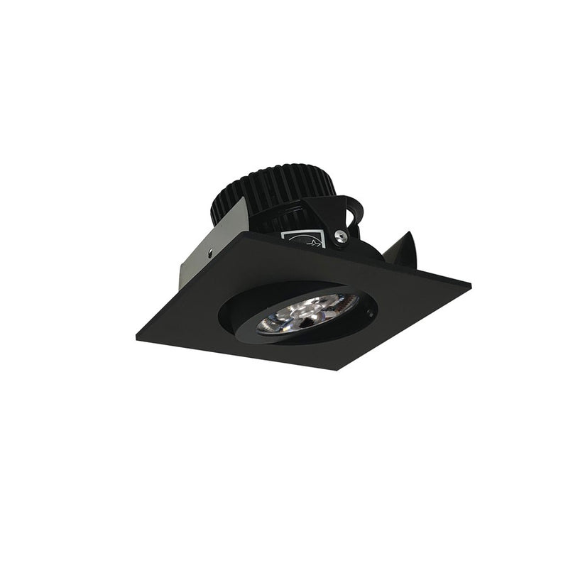 Nora 2" Iolite LED Sq Adj Gimbal, 10° Opt, Blk/Wht, 3000K, MPW - NIOB-2SG30QBB