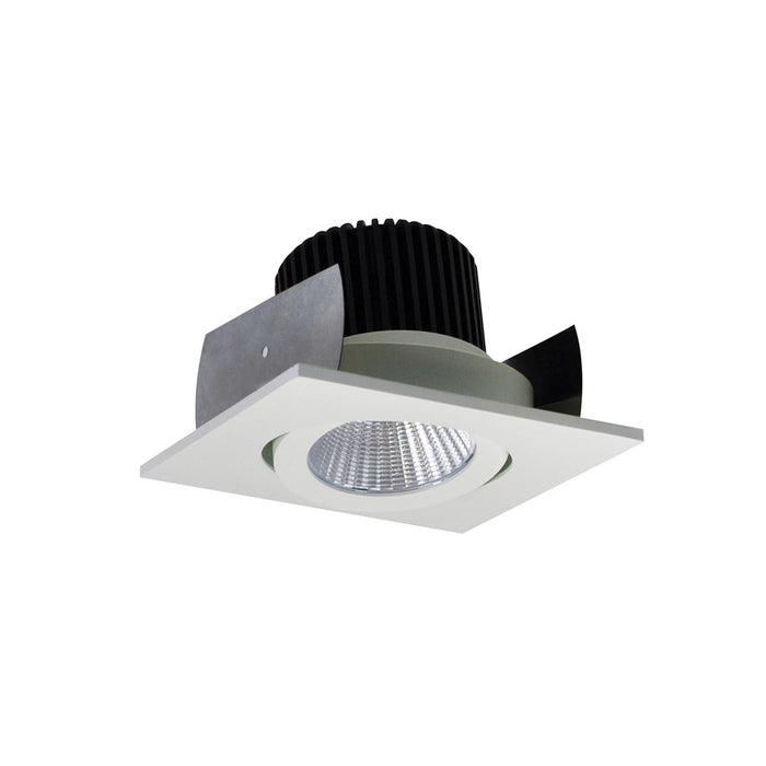 Nora 2" Iolite LED Square Gimbal, 1000Lm/14W/3000K, White - NIOB-2SG30XWW-10