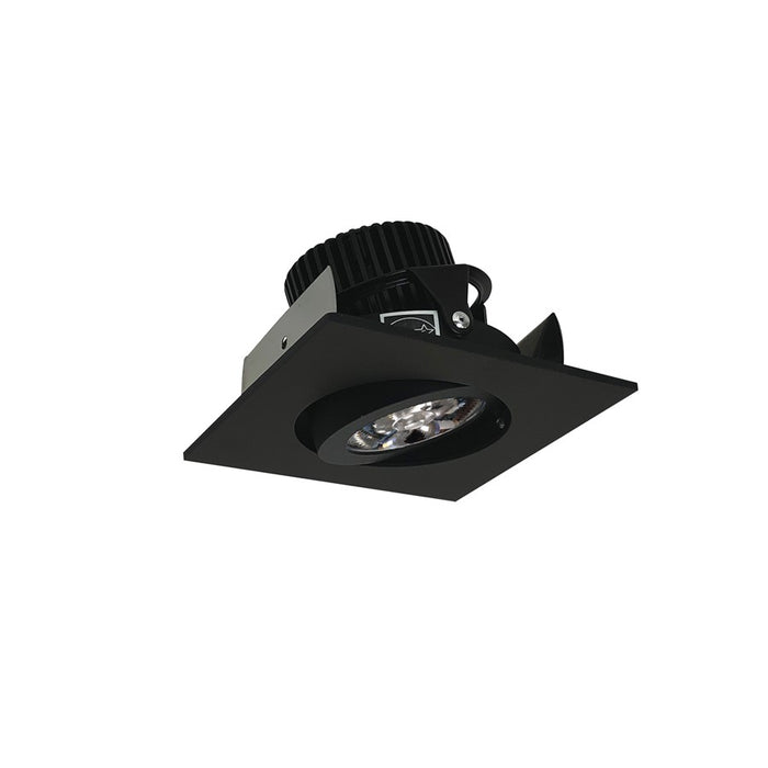 Nora 2" Iolite LED Sq Adj Gimbal, 10° Opt, Blk/Wht, 4000K, MPW - NIOB-2SG40QBB