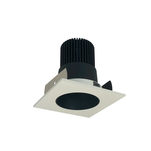 Nora 2" Iolite LED Sq Rfl/Rnd, 3500K 1000lm Blk Rfl/Wh Flg - NIOB-2SNDC35XBW-10