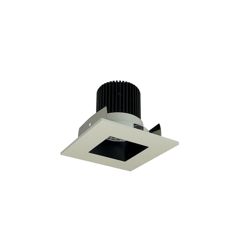 Nora 2" Iolite LED Sq Rfl/Sq, 2700K 1000lm Blk Rfl/Wh Flg - NIOB-2SNDSQ27XBW-10