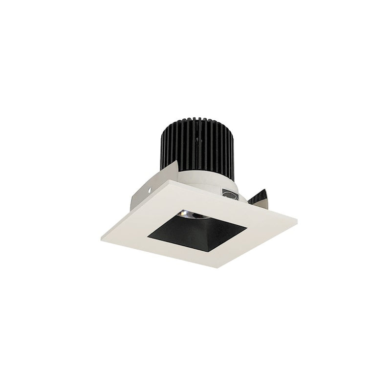 Nora 2" Iolite LED Sq Rfl/Sq Ap, 10°, 3500K, Blk Rfl/Wh Flg - NIOB-2SNDSQ35QBW