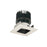 Nora 2" Iolite Comfort Dim 1500-2500lm Blk Rfl/Wh Flg - NIOB-2SNDSQCDXBW-HL