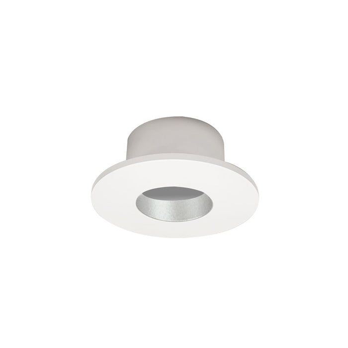 Nora 1" Iolite Can-Less RD Downlight Trim, Haze Reflect/WH FL - NIOC-1RNGHW