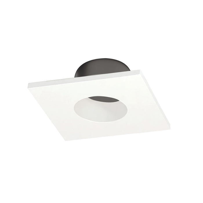 Nora Lighting 1" Iolite Can-Less Square Downlight Trim, White - NIOC-1SNGWW