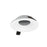 Nora Lighting 2" Iolite Can-Less Round Bullnose Trim, Matte White - NIOC-2RNBMPW
