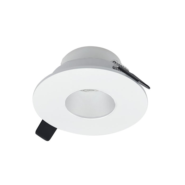 Nora Lighting 2" Iolite Can-Less Round Pinhole Trim, White - NIOC-2RPHMPW