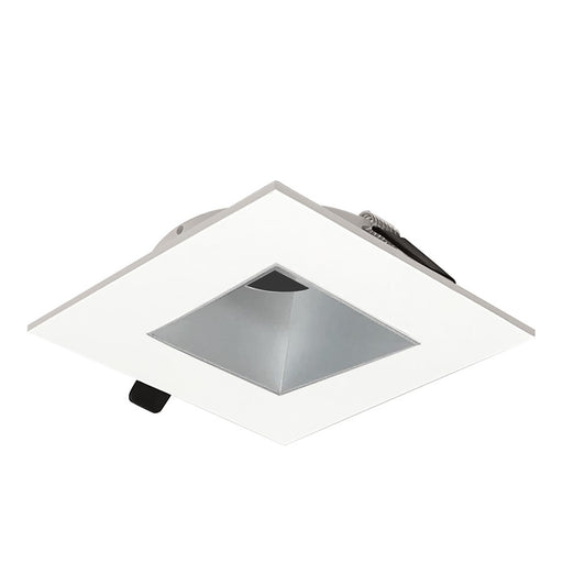 Nora 2" Iolite Can-Less SQ Downlight Trim, Haze Reflect/WH FL - NIOC-2SNDSQHW