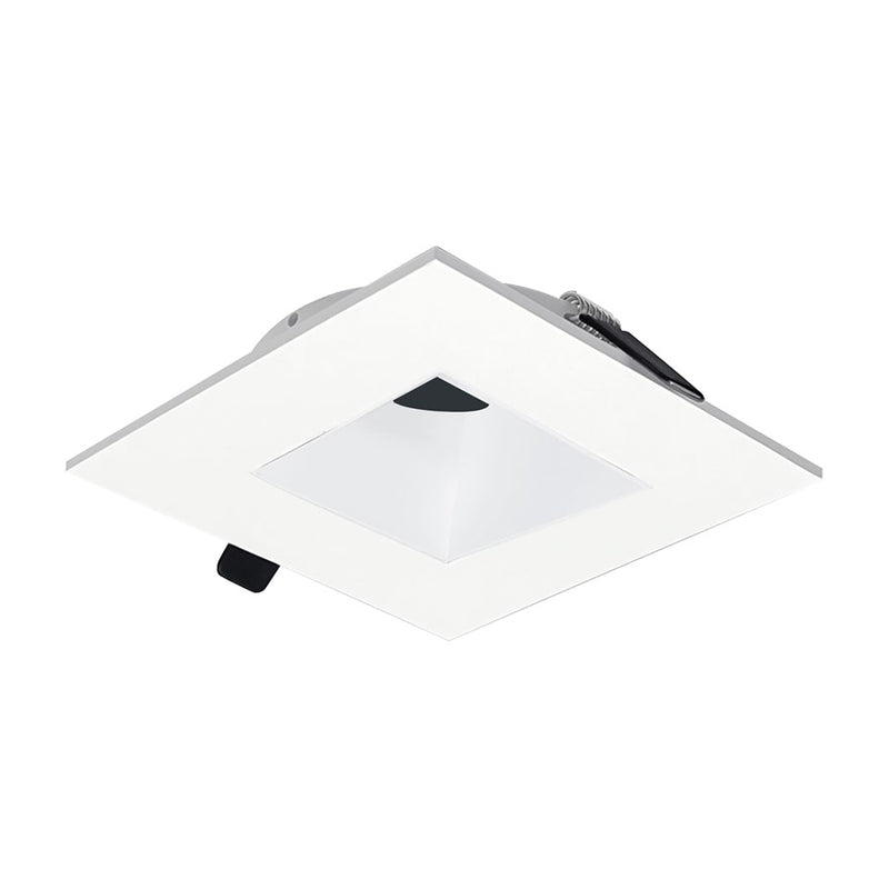 Nora Lighting 2" Iolite Can-Less Square Downlight Trim, MWH - NIOC-2SNDSQMPW