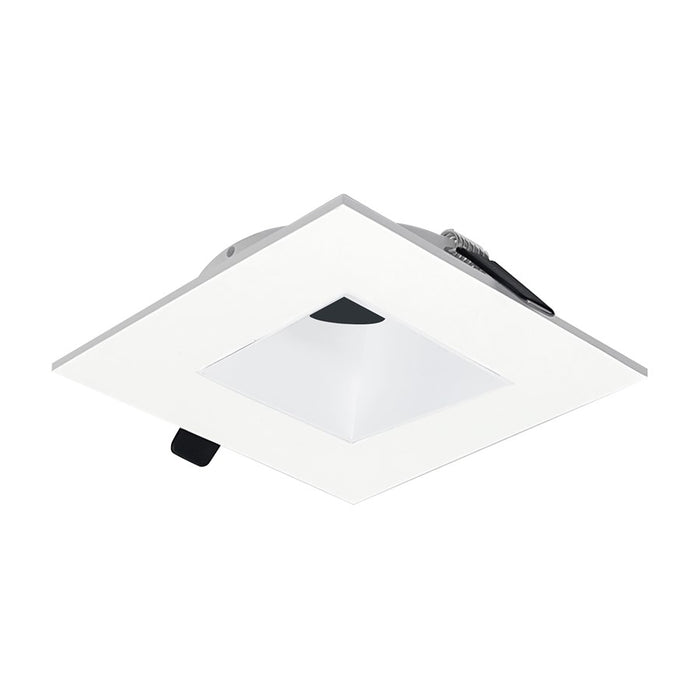 Nora Lighting 2" Iolite Can-Less Square Downlight Trim, MWH - NIOC-2SNDSQMPW