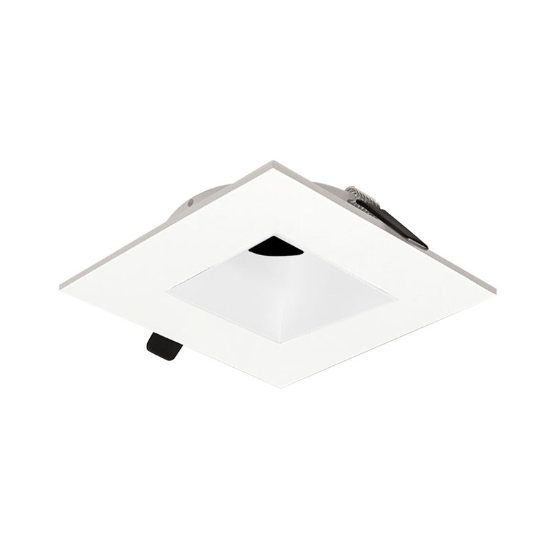 Nora Lighting 2" Iolite Can-Less Square Downlight Trim, White - NIOC-2SNDSQWW