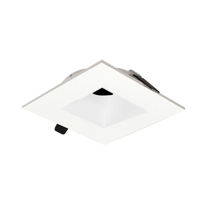Nora Lighting 2" Iolite Can-Less Square Downlight Trim, White - NIOC-2SNDSQWW