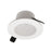 Nora Lighting 4" Iolite Can-Less Round Downlight Trim, White - NIOC-4RNDCWW
