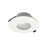 Nora Lighting 4" Iolite Can-Less Round Pinhole Trim, White - NIOC-4RPHMPW