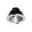 Nora 4" Iolite Can-Less Slot Trim, Haze Reflector/White Flange - NIOC-4RSLAHZMPW