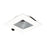Nora 4" Iolite Can-Less SQ Downlight Trim, Haze Reflect/WH FL - NIOC-4SNDSQHW