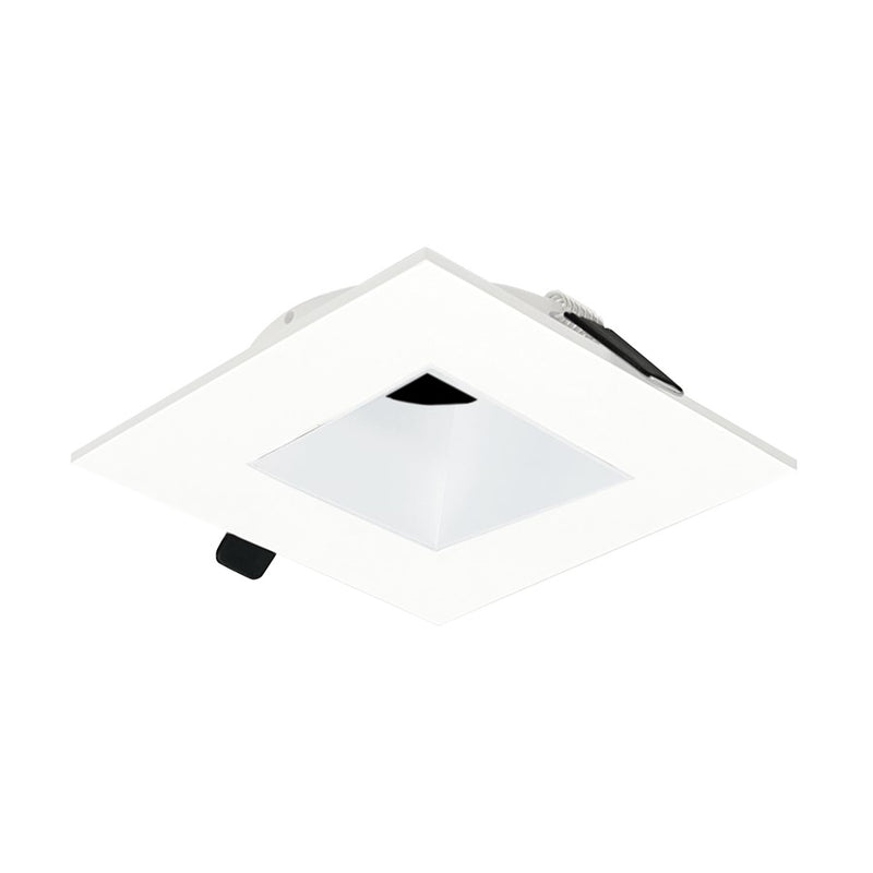 Nora Lighting 4" Iolite Can-Less Square Downlight Trim, MWH - NIOC-4SNDSQMPW
