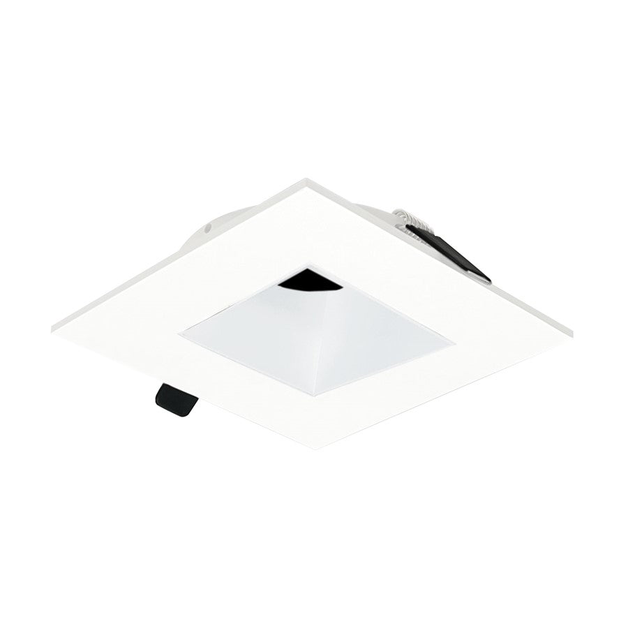 Nora Lighting 4" Iolite Can-Less Square Downlight Trim, MWH - NIOC-4SNDSQMPW