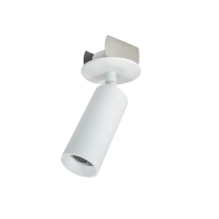 Nora 1" Ipoint Monopoint/Round/900Lm/2700K, 90+CRI/White - NIOP-1RTC27XMPW