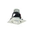 Nora 4" Iolite LED Sq Adj Cone, Wht, 2700K, Wh Rfl/Wh Flg - NIR-4SC27XWW-10