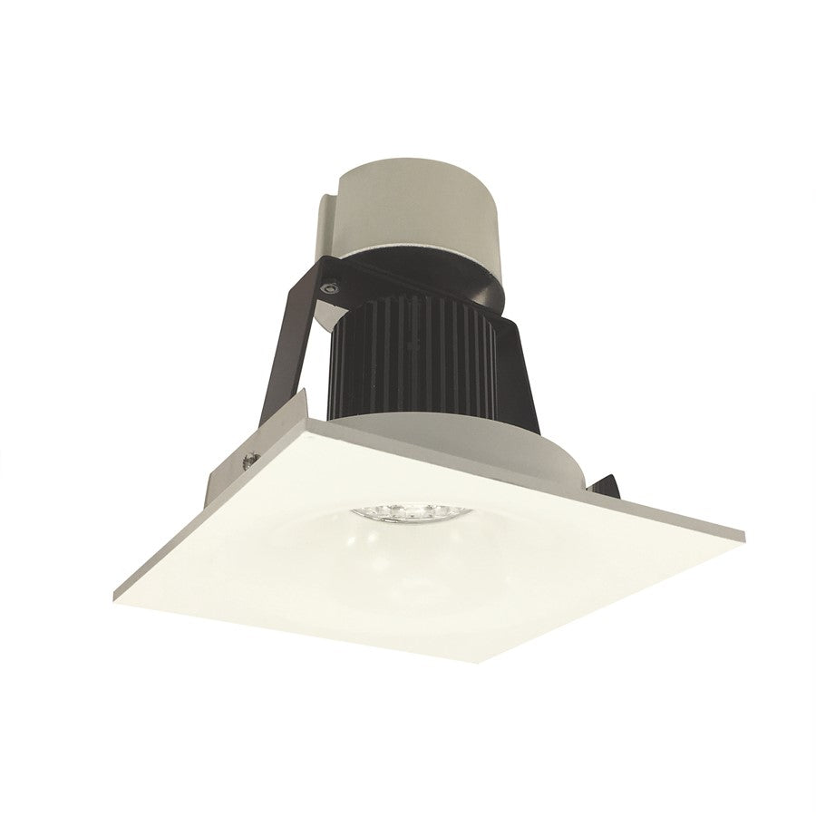Nora 4" Iolite LED Sq Bullnose Retro, 3000K, Wht - NIR-4SNB30XWW-10