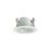 Nora Lighting 3" Stepped Baffle/Metal Ring, White/White - NL-3310WW