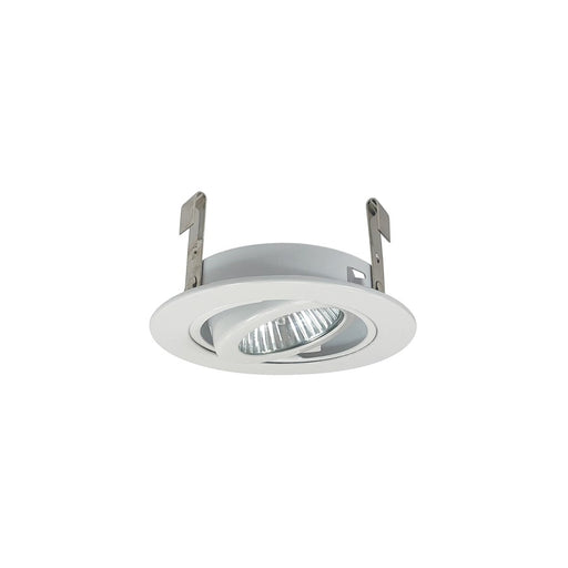Nora Lighting 3" Gimbal/Metal Ring, White - NL-3365W