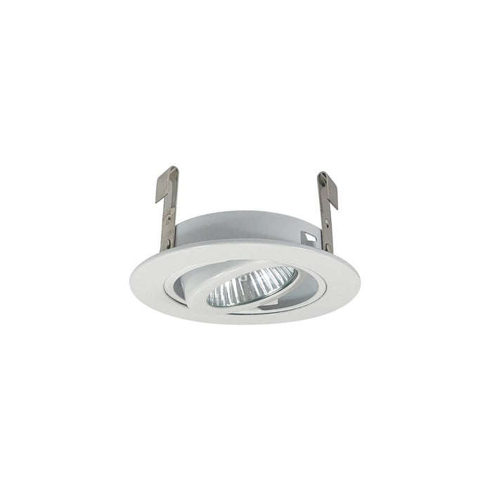 Nora Lighting 3" Gimbal/Metal Ring, White - NL-3365W