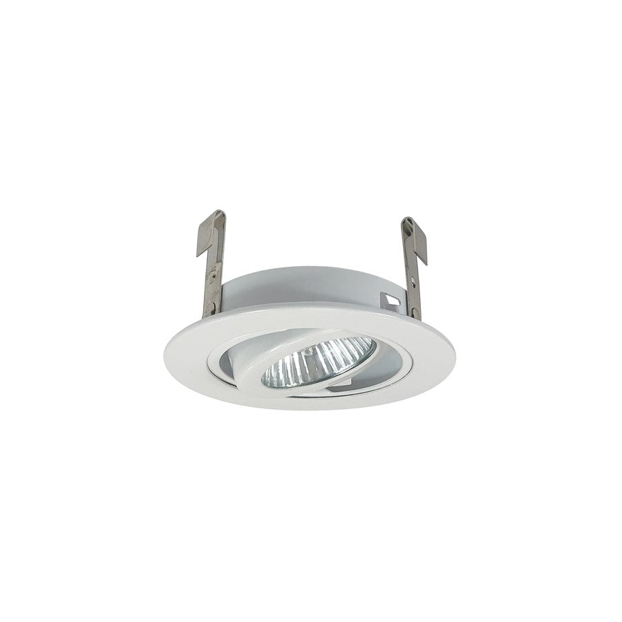 Nora Lighting 3" Gimbal/Metal Ring, White - NL-3365W