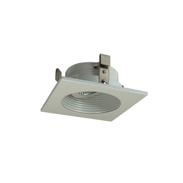 Nora Lighting 3" Square Round , Baffle/Flange, White - NL-3410WW