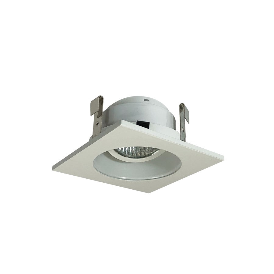Nora Lighting 3" Square Round , Reflector/Flange, White - NL-3412WW