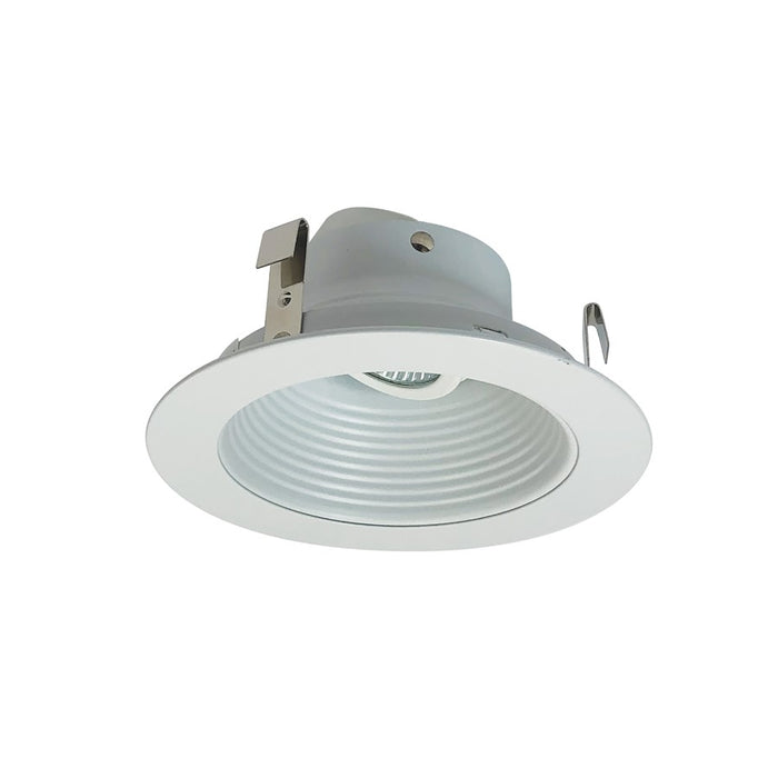 Nora Lighting 4", Lv, Stepped Baffle, White - NL-410
