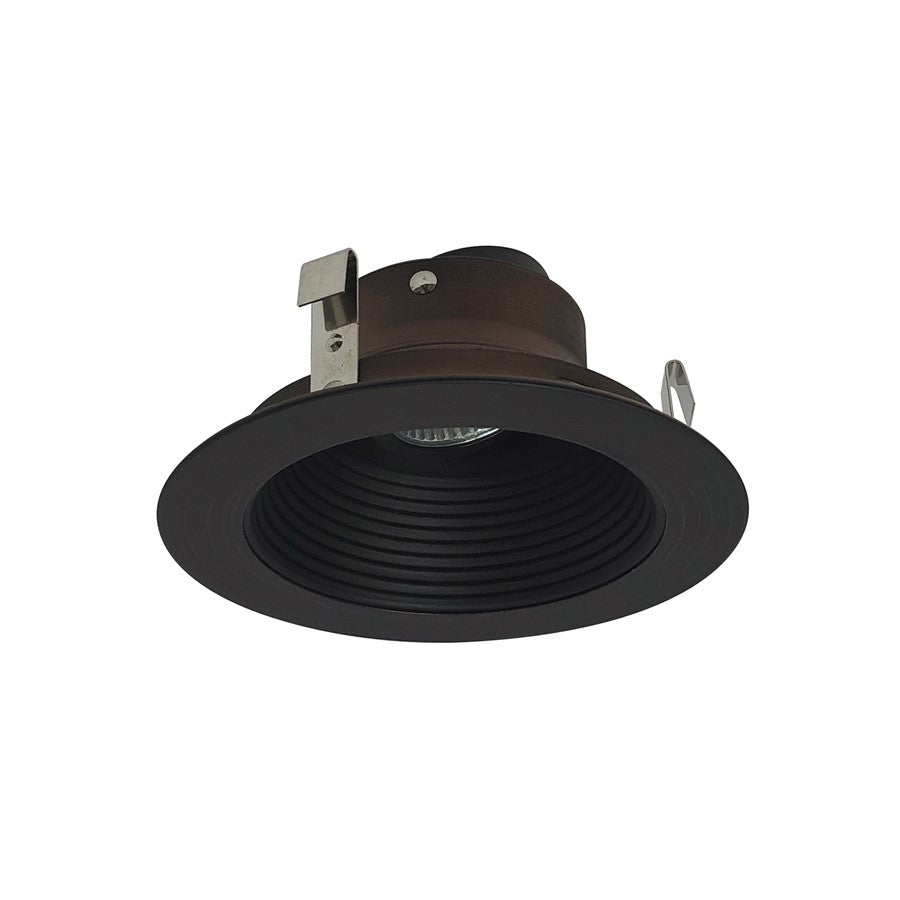 Nora Lighting 4", Lv, Stepped Baffle, Bronze - NL-410BZ