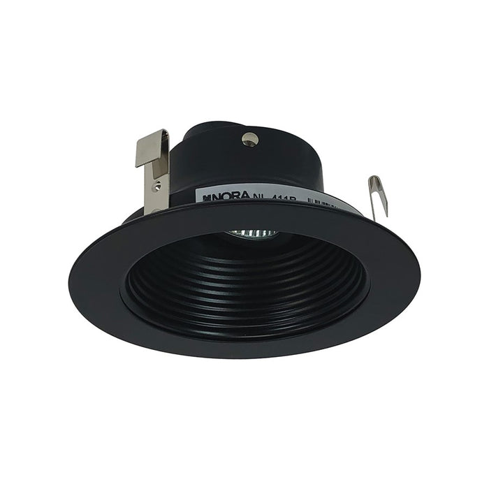 Nora Lighting 4", Lv, Black Step Baf& Ring - NL-411B