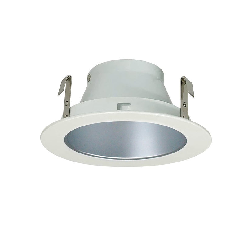 Nora Lighting 4", Lv, Alum Ref Haze, Wh Ring - NL-414HZ